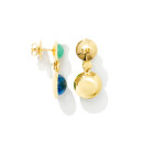 Tamara Comolli BOUTON Ohrringe 2 Cabochons 'Lagoon' - Bild 2