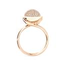 Tamara Comolli BOUTON Ring large mit Diamant Pavé  - Bild 2