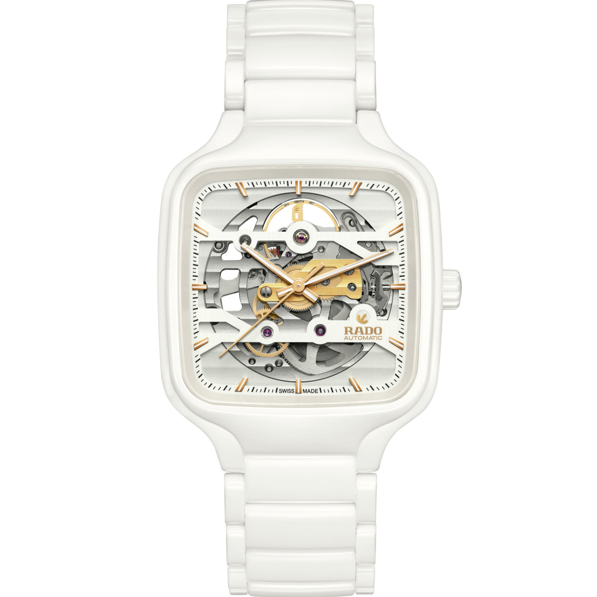 Rado true square white new arrivals
