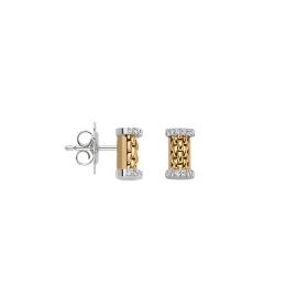 Weißgold, Ohrringe, FOPE Essentials Ohrringe 07E08OX_BB_G_XXX_000
