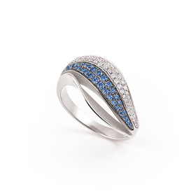Weißgold, Ringe, Annamaria Cammilli Velaa Color Ring GAN3299V01W