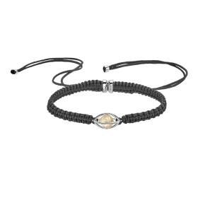 Weißgold, Armschmuck, Leo Wittwer Rough Cut® Macramé Armband 62-1003071-9100--b