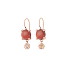 Roségold, Ohrringe, Bron Catch Ohrschmuck 8OR4892HECCBR
