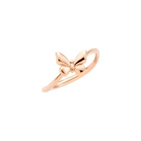 Roségold, Ringe, DoDo Ring Schmetterling DAC2003-BFLYS-0009R