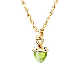 Gelbgold, Halsschmuck, Tamara Comolli MIKADO Bouquet Anhänger Peridot P-MB-Per-yg