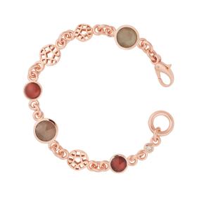 Roségold, Armschmuck, Bron Toujours Ajour Armband 8AR4034MIX1