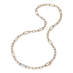 Roségold, Halsschmuck, IsabelleFa Lange Kette "Dorique" Pavé 13711-77BMO-20BKL-ROS