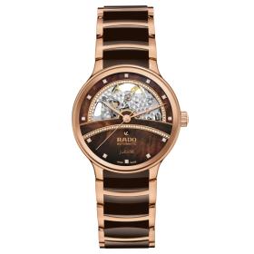 Damenuhr, Rado Centrix Automatic Diamonds Open Heart R30029942