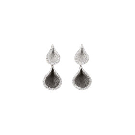 Weißgold, Ohrringe, Cammilli Goccia Ohrringe GOR3075B