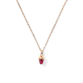 Roségold, Halsschmuck, Tamara Comolli myMIKADO Halskette Rosa Turmalin N-MM-TuRo-rg