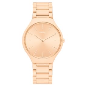 Unisex, Rado True Thinline Les Couleurs™ Le Corbusier Pale Sienna 32123 R27097672