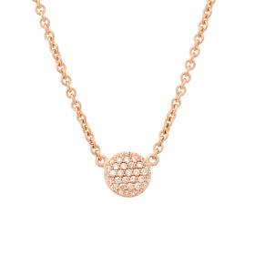 Roségold, Halsschmuck, Bron Stardust Halskette 8CR4396BR