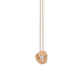 Roségold, Halsschmuck, Annamaria Cammilli Desert Rose Anhänger mit Halskette GPE3234J