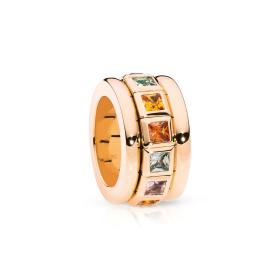 Roségold, Ringe, Tamara Comolli CURRICULUM VITAE Ring INDIAN Summer R-CV77-14-IS-rg