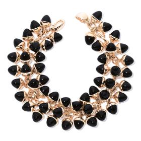 Roségold, Armschmuck, Tamara Comolli MIKADO Flamenco Armband Beluga B-MFL-Bel-rg