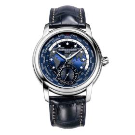 Unisex, Frédérique Constant Manufacture Classics Worldtimer FC-718NWM4H6