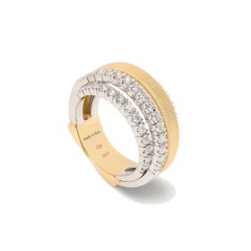 Weißgold, Ringe, Marco Bicego Masai Ring AG363 B2 YW M5