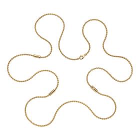 Gelbgold, Halsschmuck, FOPE Aria lange Halskette 89203CX_BB_G_GGG_090