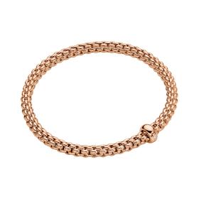 Roségold, Armschmuck, FOPE Solo Flex'it Armband mit weißem Brillanten 01M06BX_BB_R_XRX_0XS