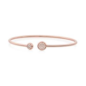 Roségold, Armschmuck, Bron Reflex Armspange 7AR4024BR