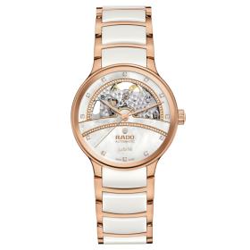 Damenuhr, Rado Centrix Automatic Diamonds Open Heart R30029932