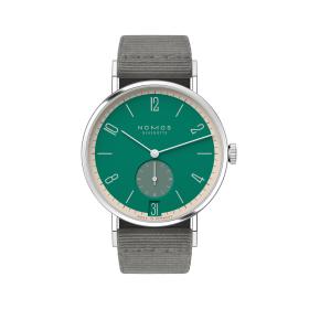 Unisex, NOMOS Glashütte Tangente 38 Datum Schlossgrün  179.S26