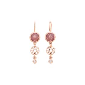 Roségold, Ohrringe, Bron Toujours Ajour Ohrschmuck 8OR4842SASBR