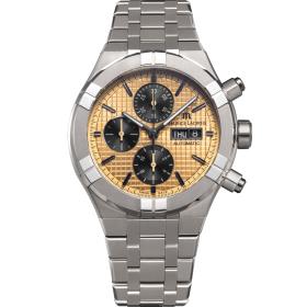Herrenuhr, Maurice Lacroix Aikon Automatic Titanium Chronograph AI6038-TT032-530-1