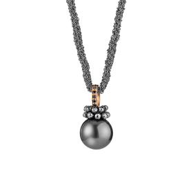 Silber farbig beschichtet, Halsschmuck, Gellner Rendezvouz Halskette 5-21895-85