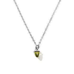 Weißgold, Halsschmuck, Tamara Comolli myMIKADO Halskette Peridot N-MM-Per-wg
