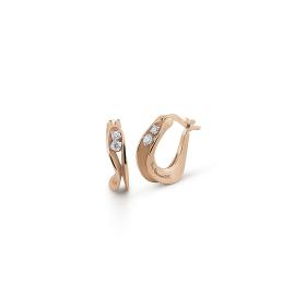 Rotgold, Ohrringe, Annamaria Cammilli Dune Creolen GOR1240J