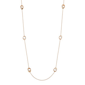 Weißgold, Halsschmuck, Annamaria Cammilli Dune Lange Kette GCO2714J