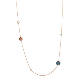         Roségold, Halsschmuck, Bron Mira Mira Halskette 8CR4429NIGHT