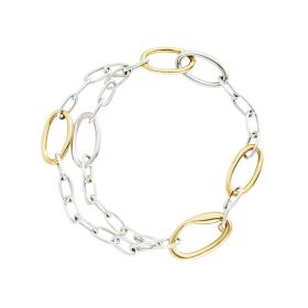 Silber gelb-vergoldet, Armschmuck, DoDo Armband Essentials  DBC5001-ESSEN-00YAG