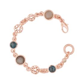 Roségold, Armschmuck, Bron Toujours Ajour Armband 8AR4034MIX2