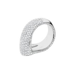 Weißgold, Ringe, Tamara Comolli SIGNATURE Ring R-Dr-p-wg