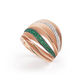 Roségold, Ringe, Annamaria Cammilli Velaa Color Ring GAN3297V05P