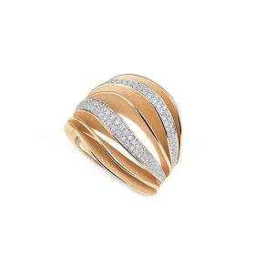 Weißgold, Ringe, Annamaria Cammilli Velaa Pavé Ring GAN3260J