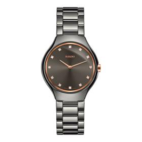 Damenuhr, Rado True Thinline Diamonds R27956722