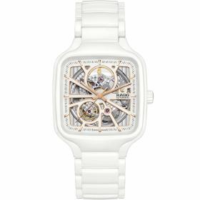Unisex, Rado True Square Automatic Open Heart R27073012