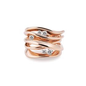 Roségold, Ringe, Annamaria Cammilli Firenze Icon Lux Ring GAN3688ICLP