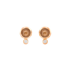         Roségold, Ohrringe, Tamara Comolli BOUTON Ohrstecker E-BOU-MoBr-Cl-rg