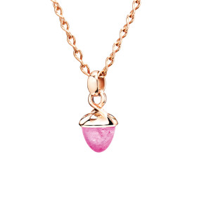         Roségold, Halsschmuck, Tamara Comolli MIKADO Bouquet Fairy Anhänger mit Turmalin P-MB-f-TuRo-rg