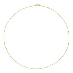 Gelbgold, Halsschmuck, DoDo Halskette Essentials aus 18-Karätigem Gelbgold DCA8004-CHAIN-000OG