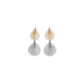 Weißgold, Ohrringe, Cammilli Goccia Ohrringe GOR3419B