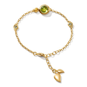         Gelbgold, Armschmuck, Tamara Comolli BOUTON Mini Chain Armband 'Rainforest' Small/Medium B-BOU-c-RF-sm-yg