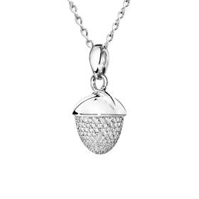 Weißgold, Halsschmuck, Tamara Comolli MIKADO Anhänger Bouquet XL mit Diamant Pavé P-MB-XL-p-wg