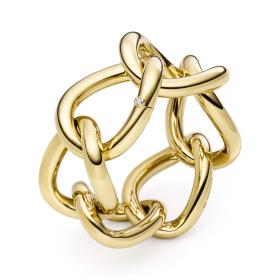 Gelbgold, Armschmuck, IsabelleFa Armband "Grace 39" 60039-21BKL-GG