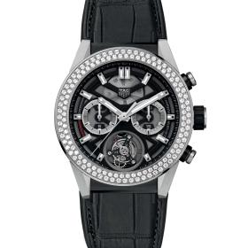 Herrenuhr, TAG Heuer TAG HEUER CARRERA CHRONOGRAPH TOURBILLON CAR5A80.FC6377