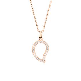 Roségold, Halsschmuck, Tamara Comolli SIGNATURE Anhänger P-Sig-l-pl-rg